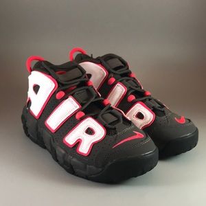 Nike Air More Uptempo GS ‘Medium Ash Siren Red’